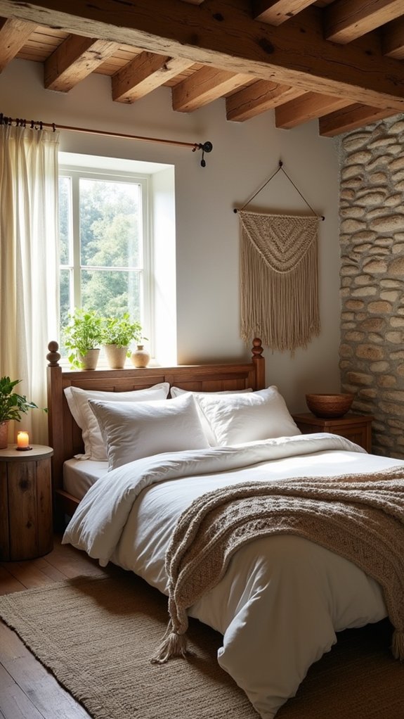 cozy rustic bedroom retreat