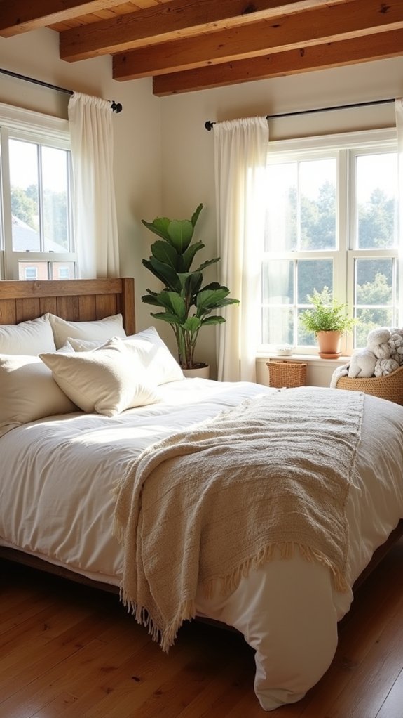 cozy rustic farmhouse retreat