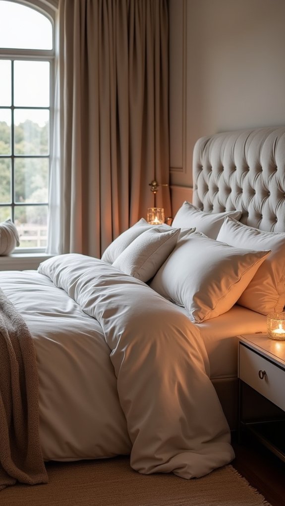 cozy scented bedroom retreat