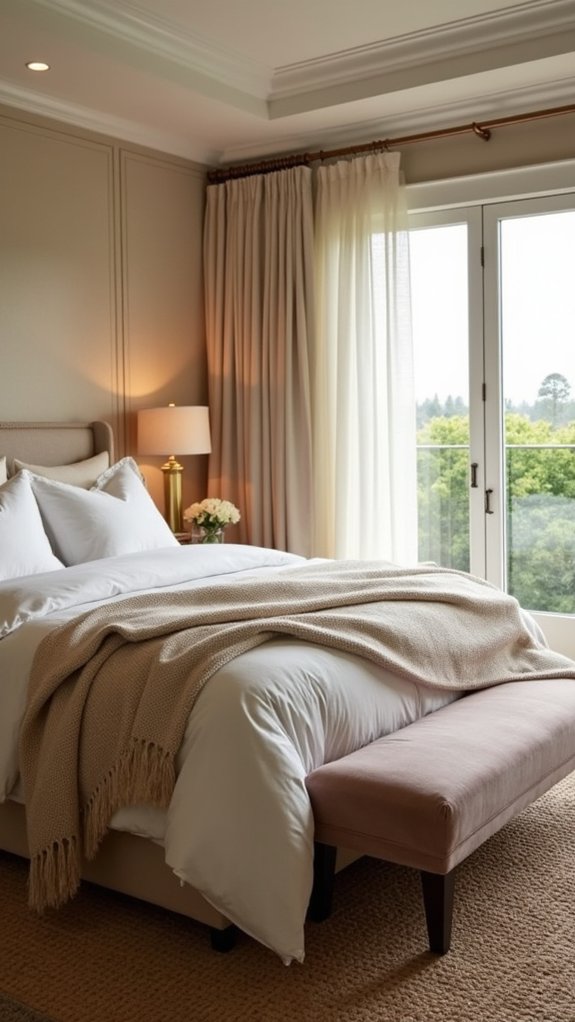 cozy soft fabric decor