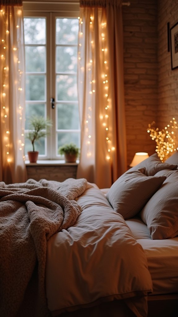 cozy soft inviting curtains