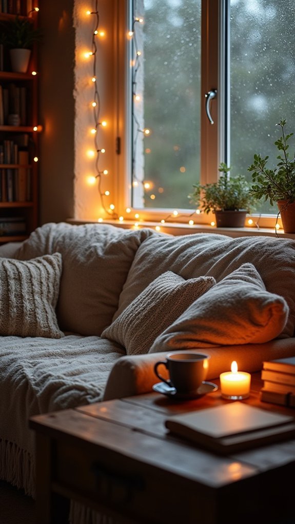 cozy soft lighting ambiance