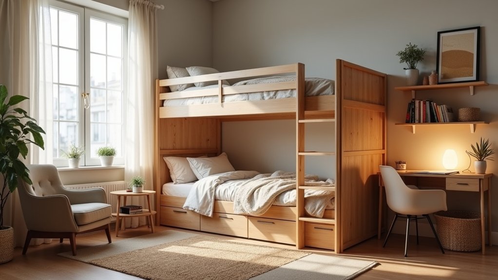 cozy space saving bedroom ideas