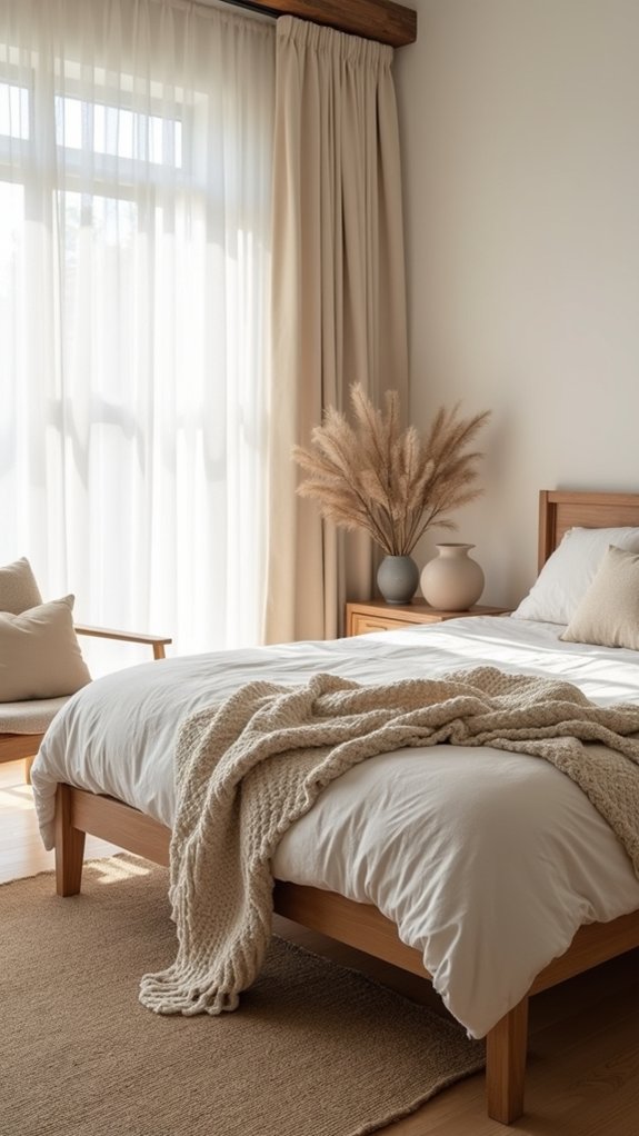 cozy textures enhance warmth