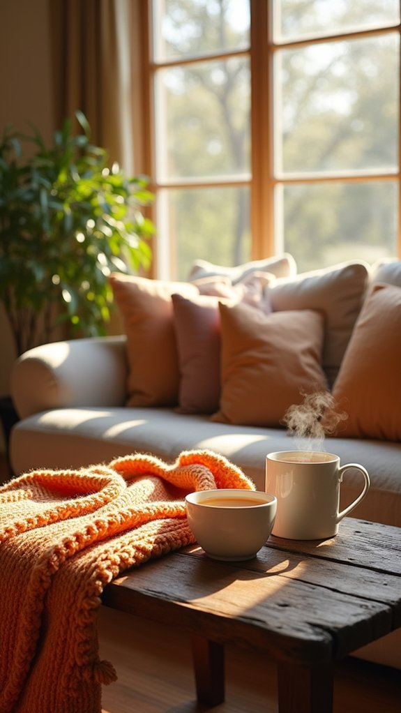 cozy travel friendly throw blanket