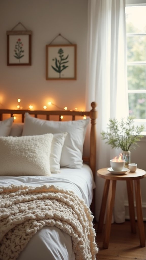 cozy wall art transformation