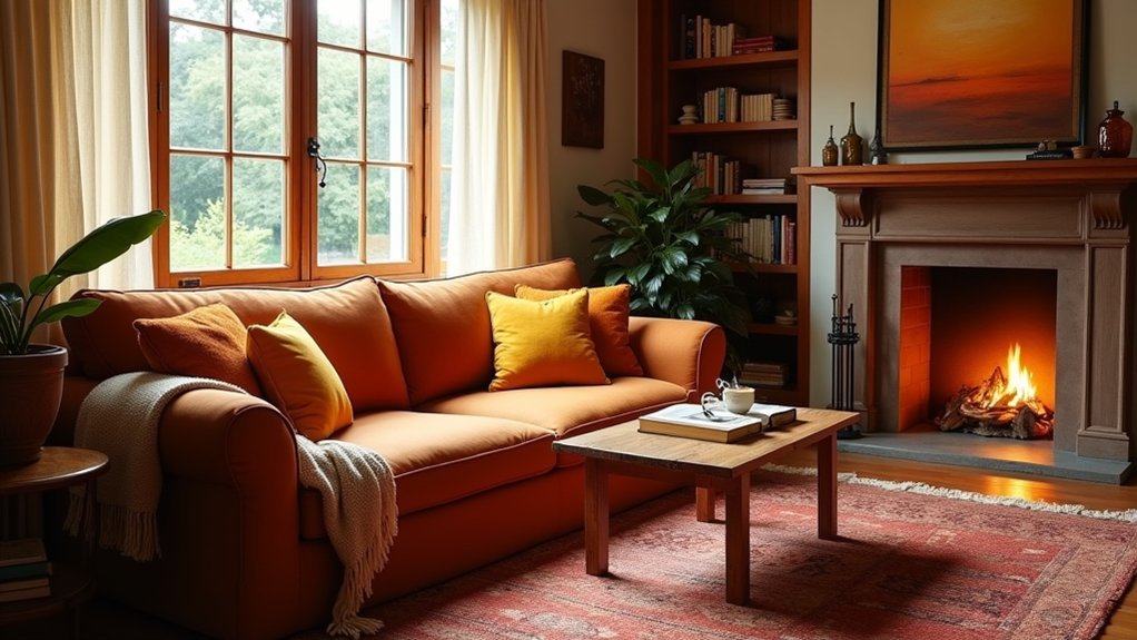 cozy warm color inspiration