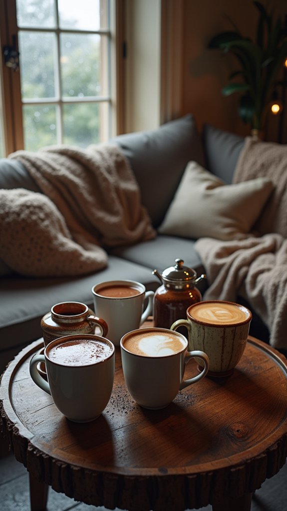 cozy warmth on rainy days