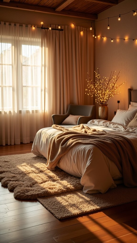 cozy warmth with rugs