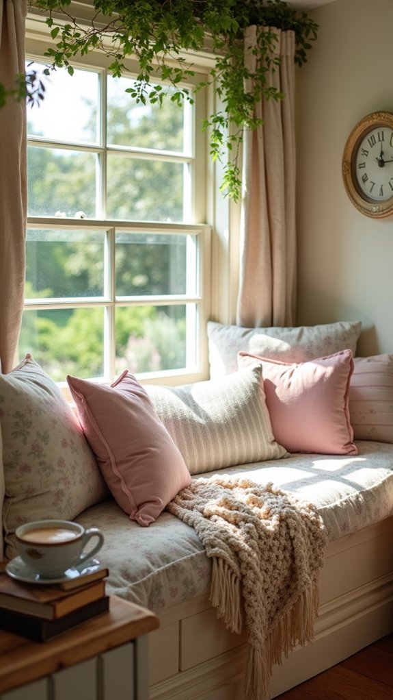 cozy window seat cushions