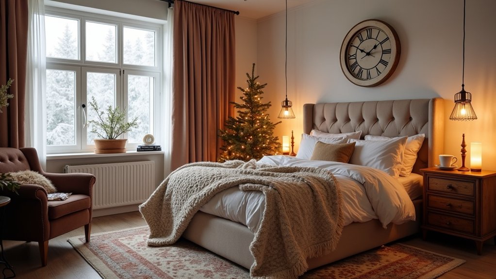 cozy winter bedroom inspiration
