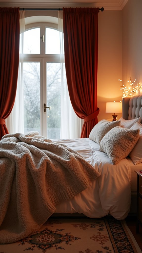 cozy winter window treatments