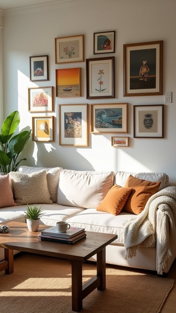 creative gallery wall project