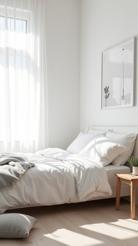 curate a serene palette
