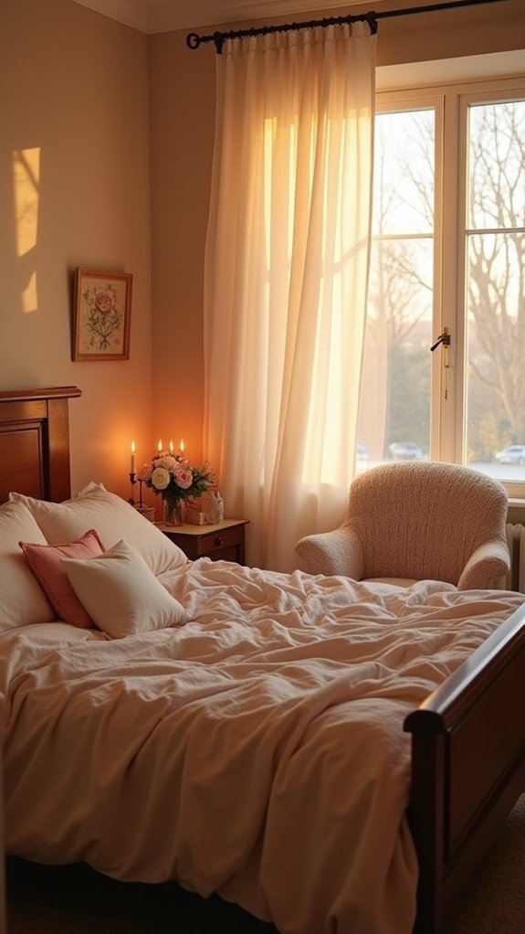 dreamy airy bedroom decor