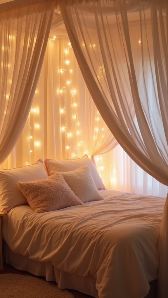 dreamy canopy magical glow
