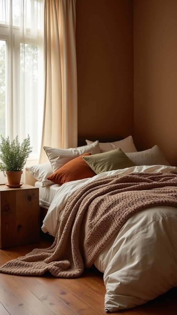 earthy color palette serenity