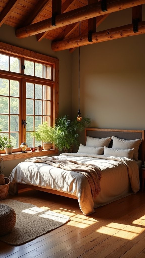 earthy tones for tranquility