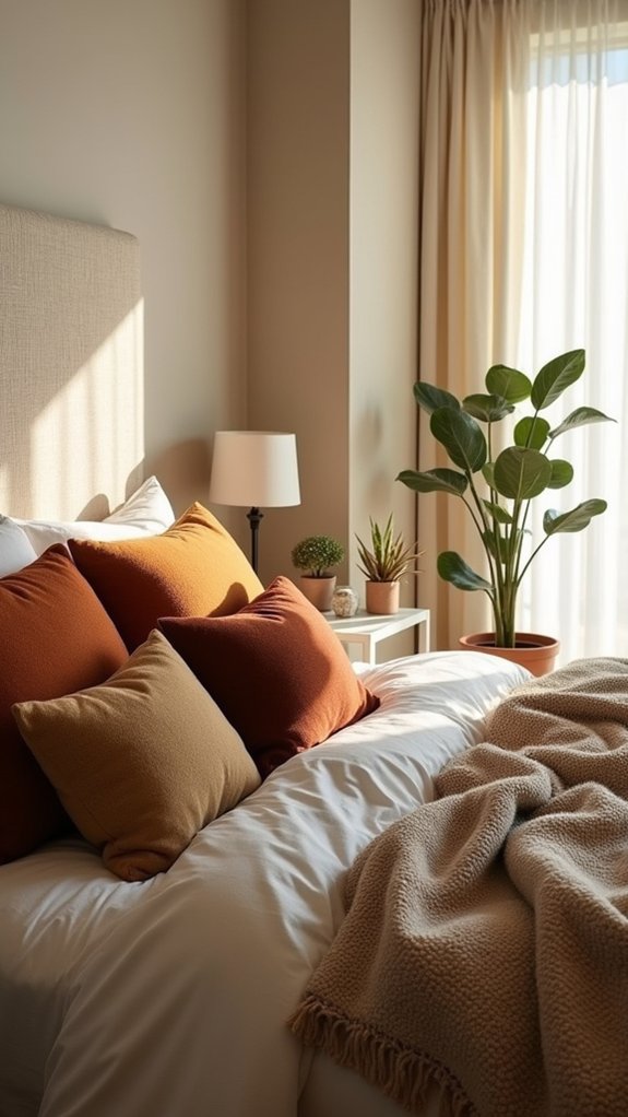 earthy tones natural fabrics
