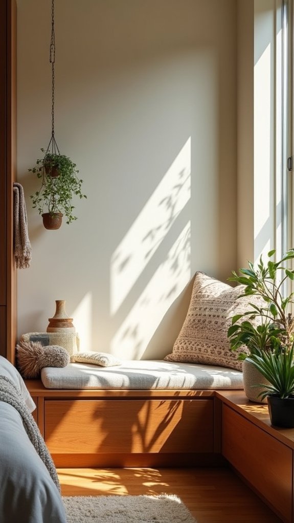 efficient cozy bench seating