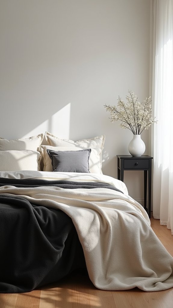 elegant black and white