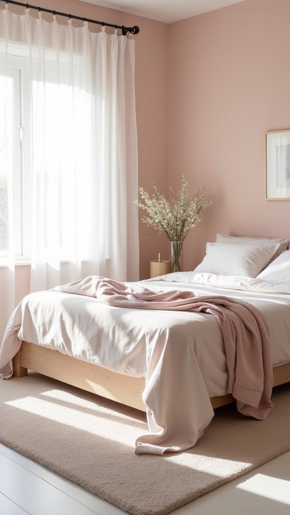 elegant pale blush simplicity
