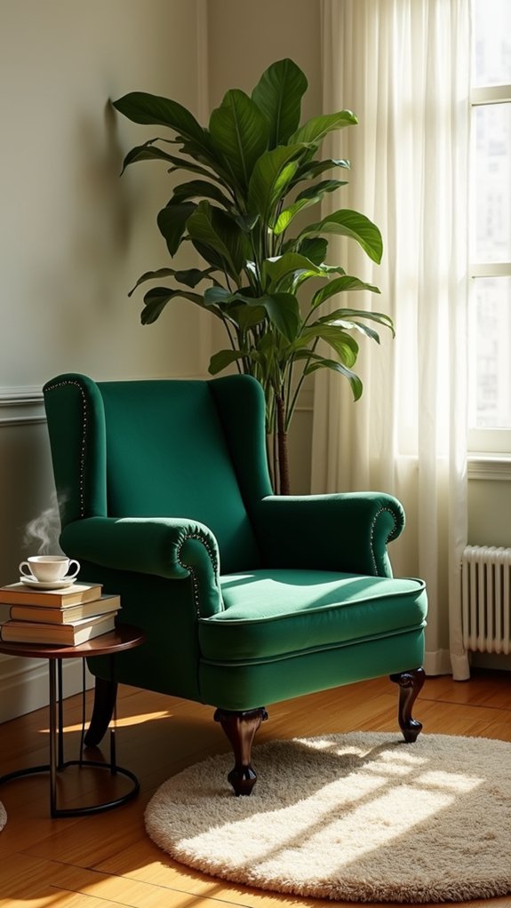 elegant reading nook chair