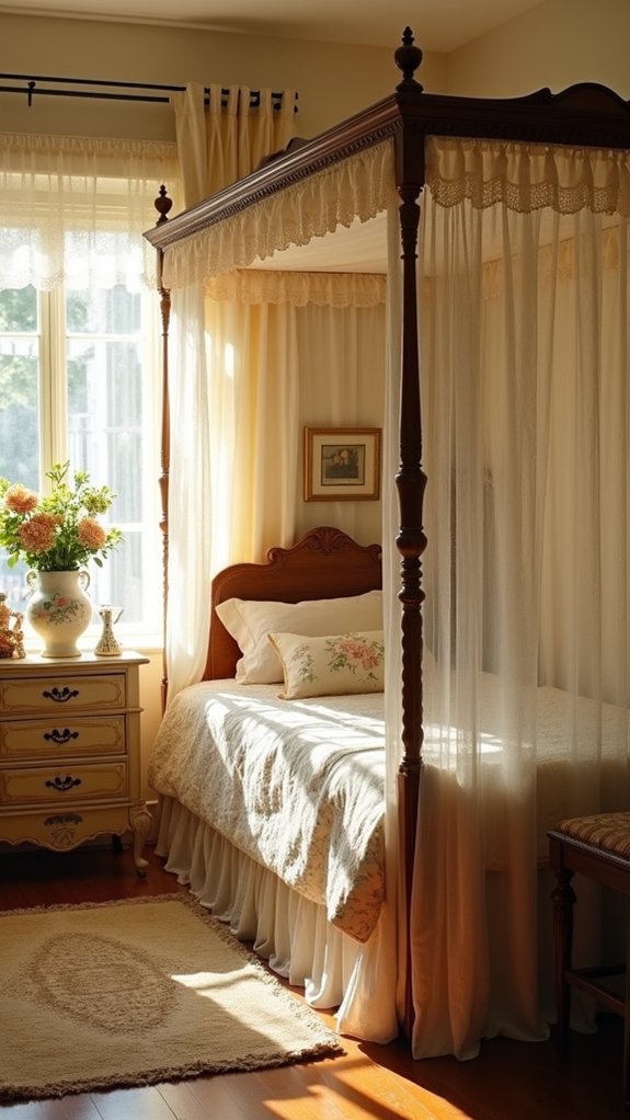 elegant romantic bedroom retreat