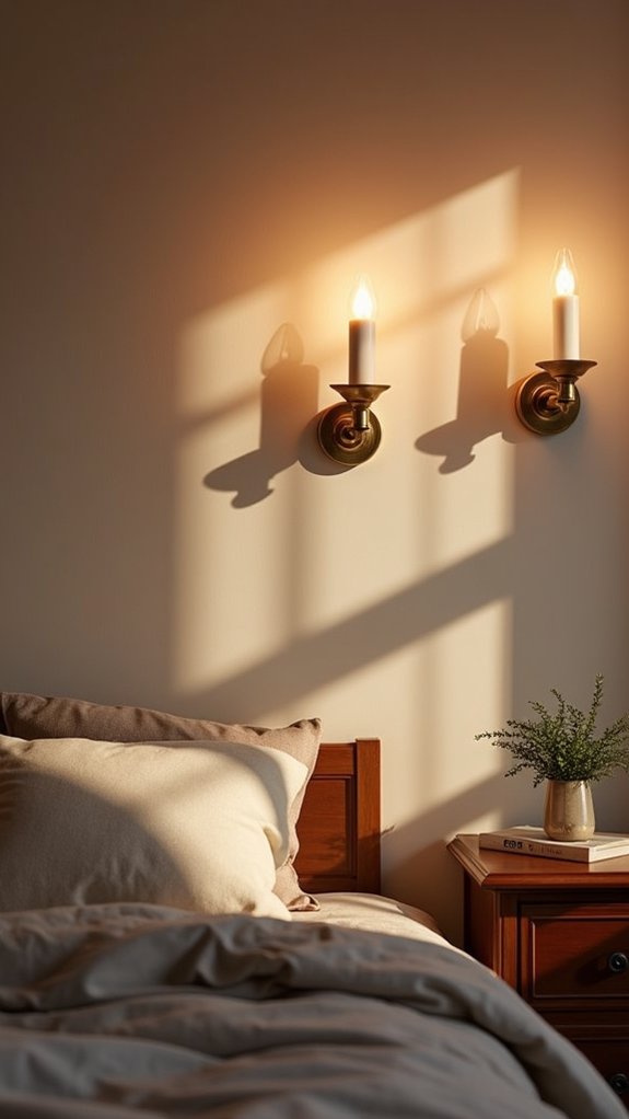 elegant wall mounted candle holders