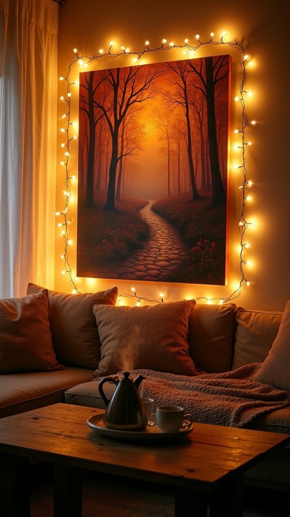 enchanting art with lights