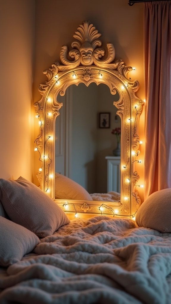 enchanting mirror fairy lights