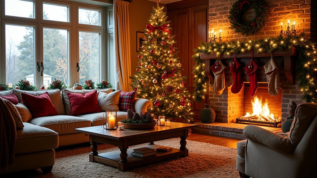 festive cozy christmas decor
