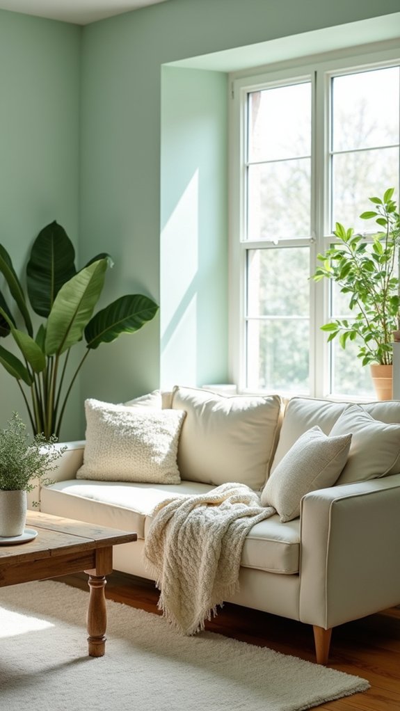 fresh calming cozy atmosphere