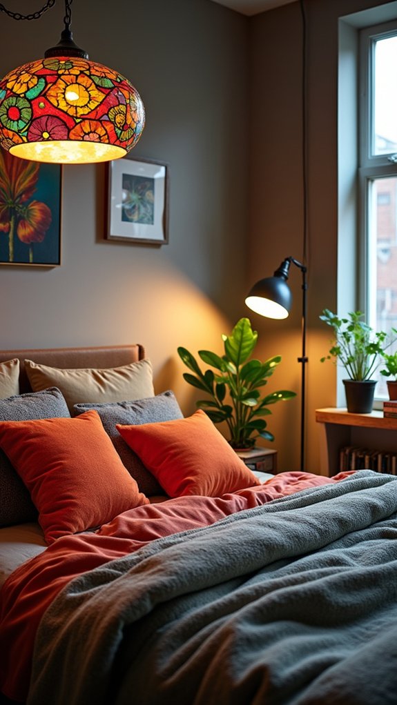 funky lighting elevates ambiance