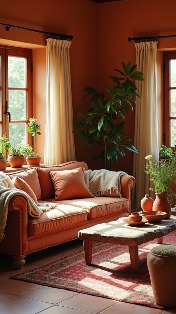 handmade artisan terracotta decor