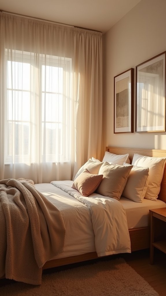 hang curtains high and wide