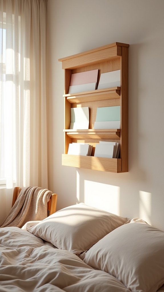 hang wall organizer nearby