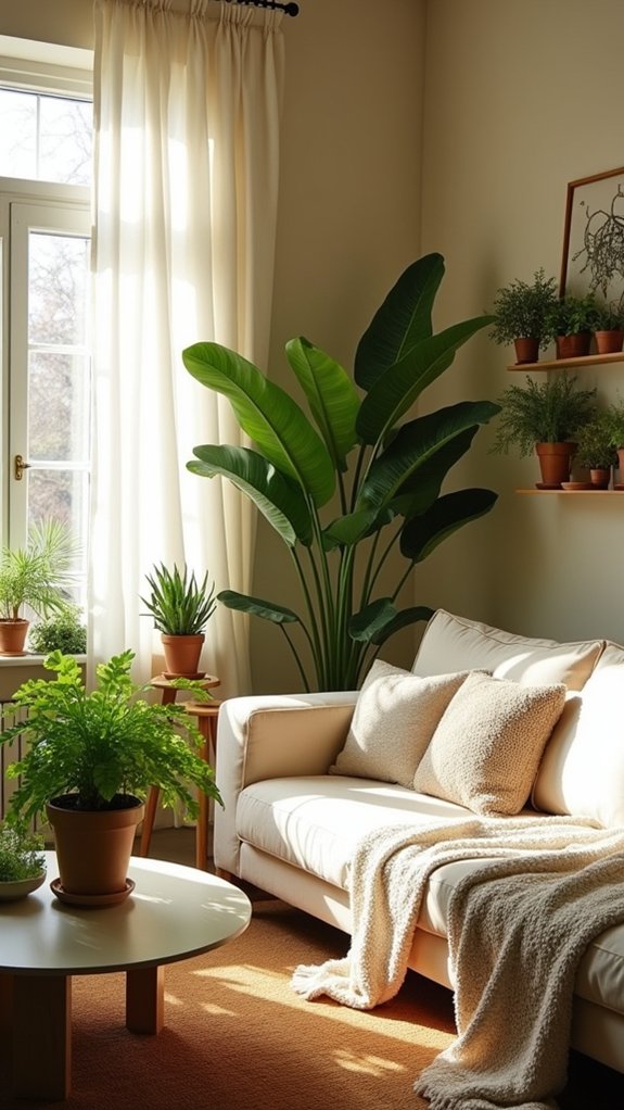indoor plants enhance aesthetics