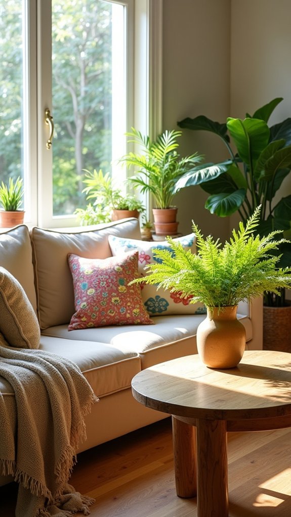 indoor plants enhance ambiance