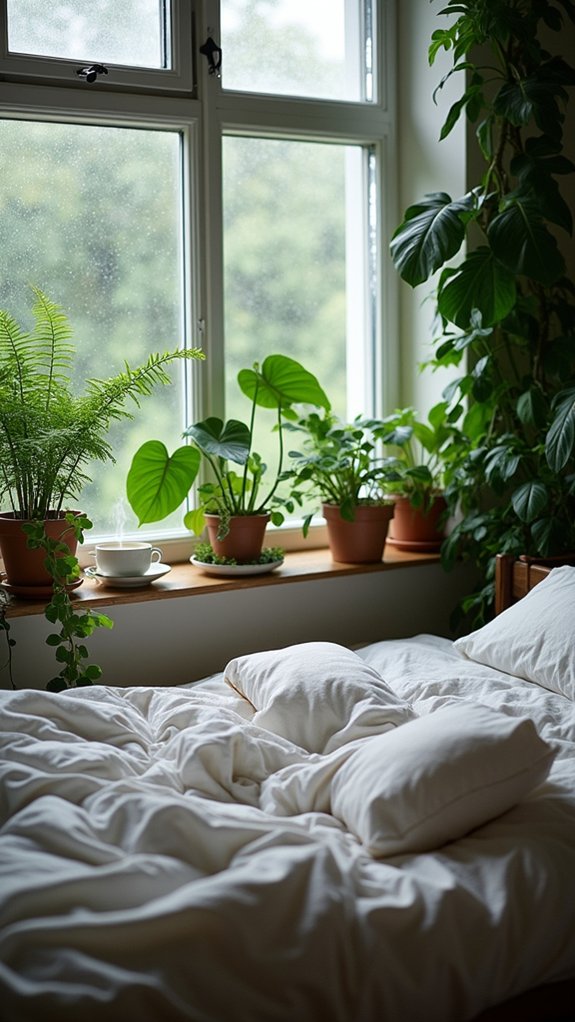 indoor plants enhance atmosphere