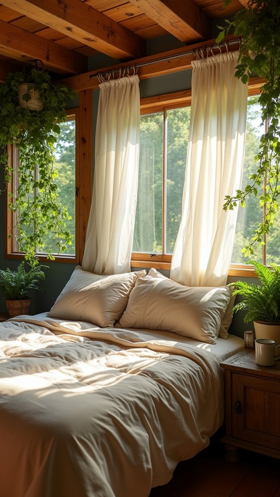 indoor vines create coziness