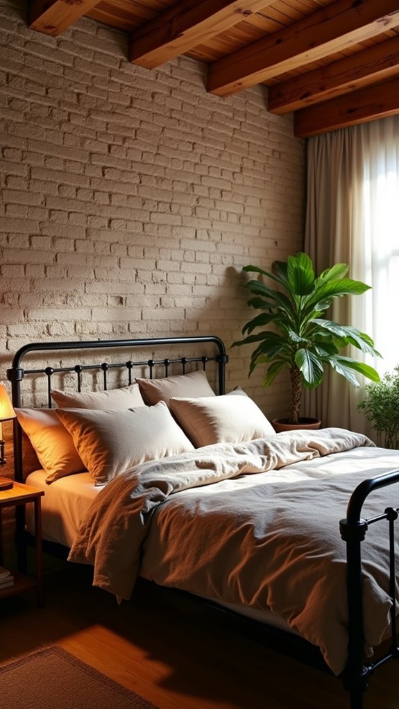 industrial wood and metal