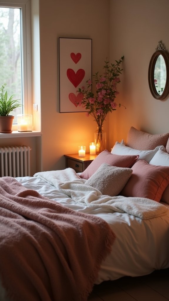 intimate artwork and lighting