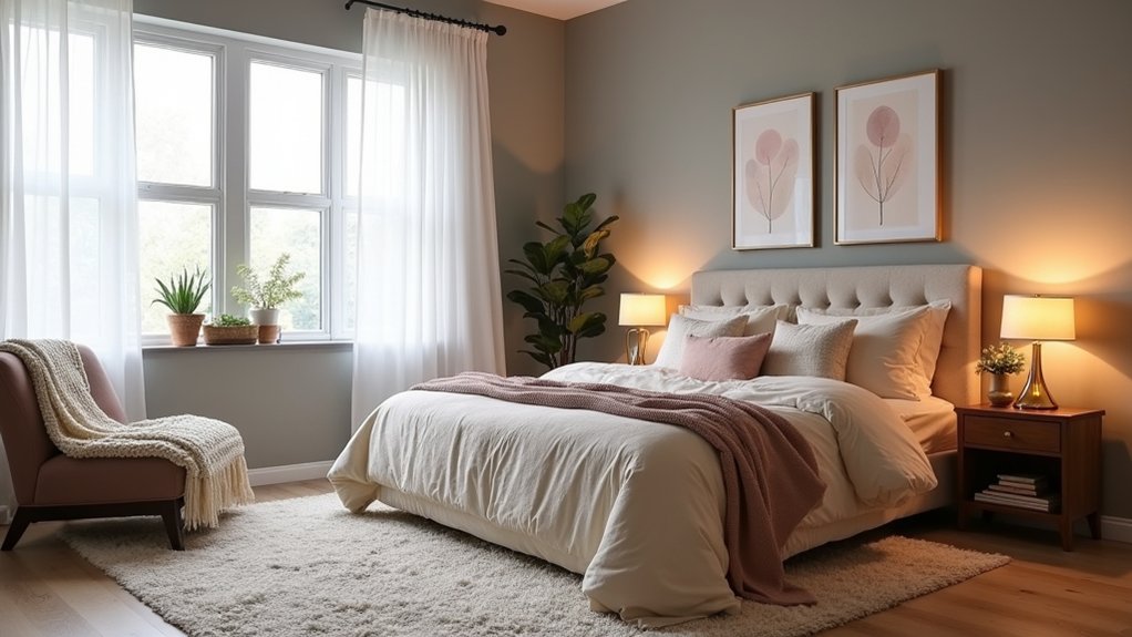 intimate cozy bedroom decor