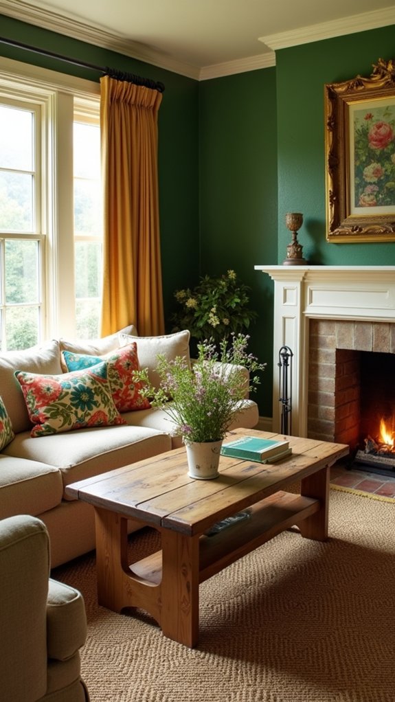 inviting color contrast palette