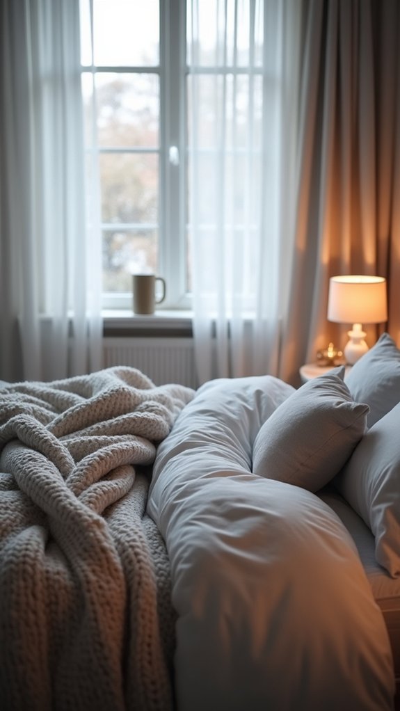 layered bedding for comfort