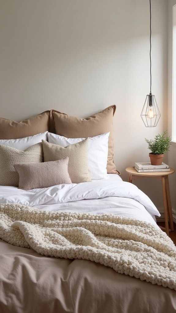 layered bedding for comfort