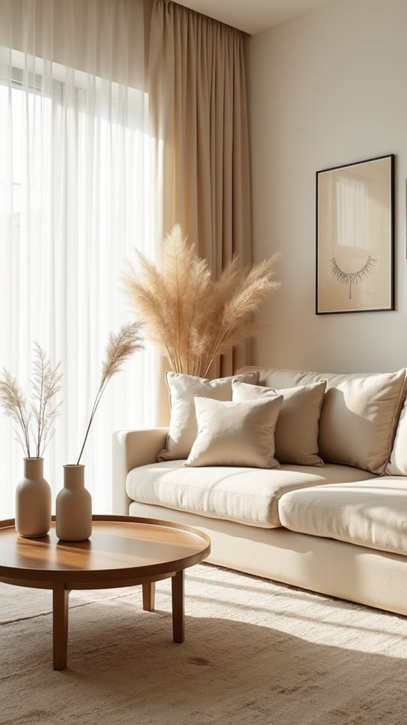 layered beige texture elegance