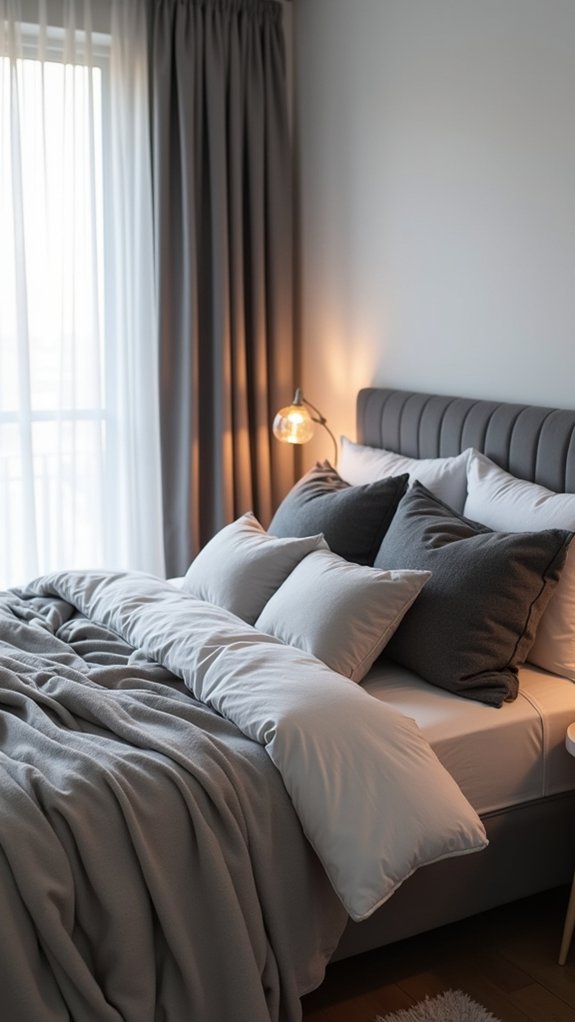 layered greys create warmth
