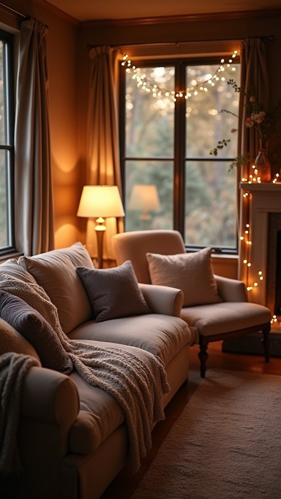 layered lighting for ambiance